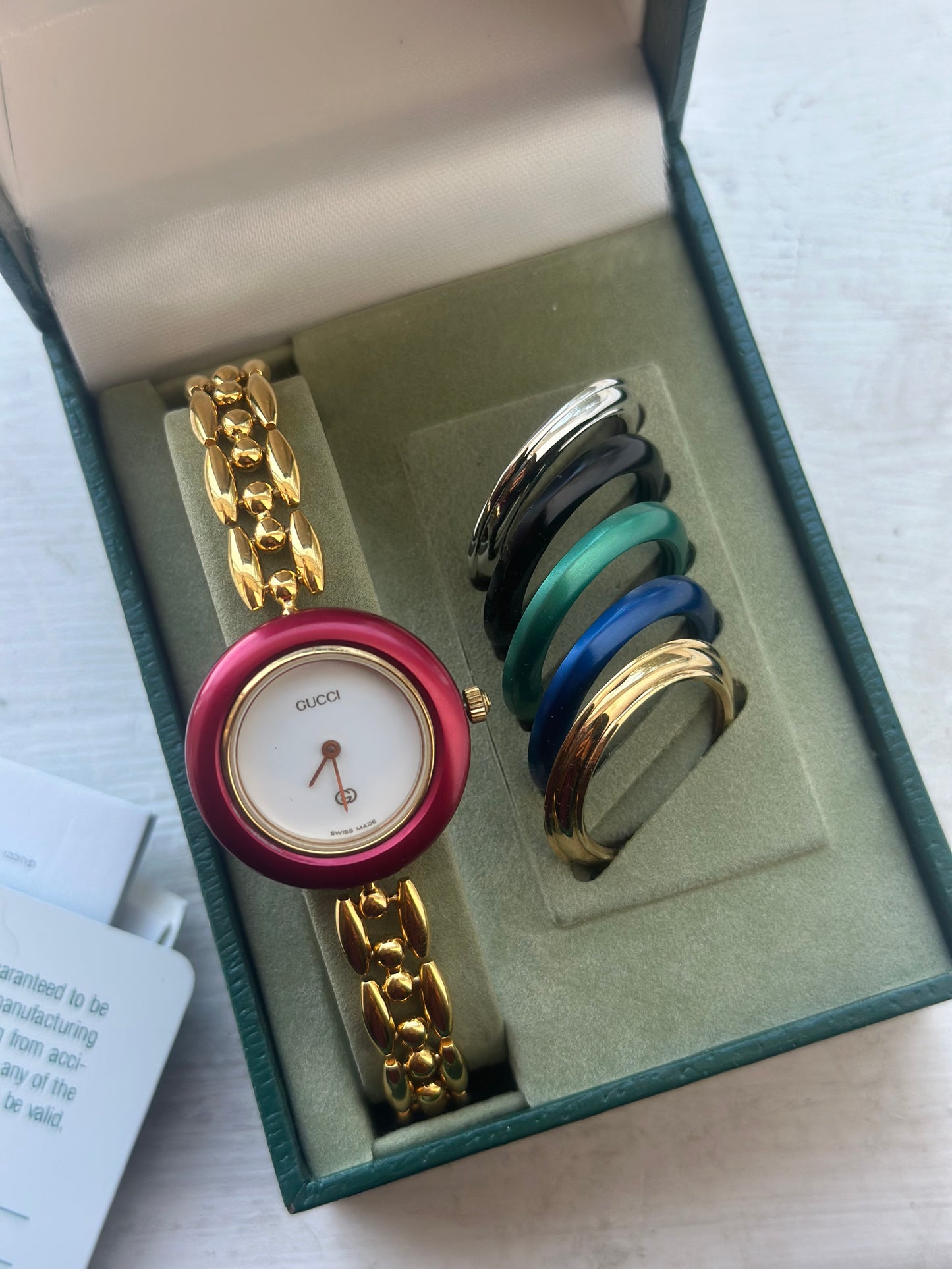 Gucci Bezel Watch in impeccable conditon