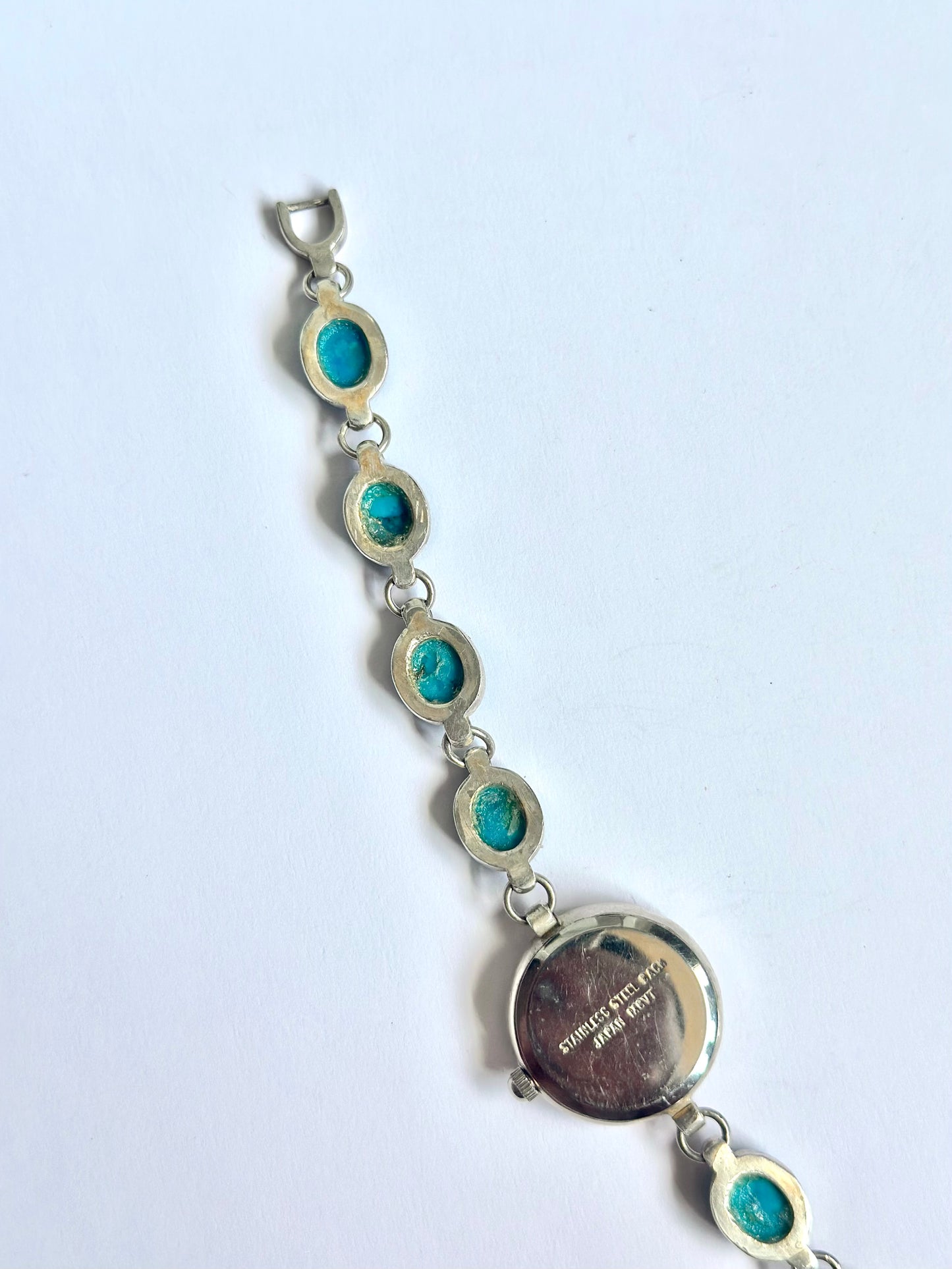 Sterling Silver Turquoise Watch