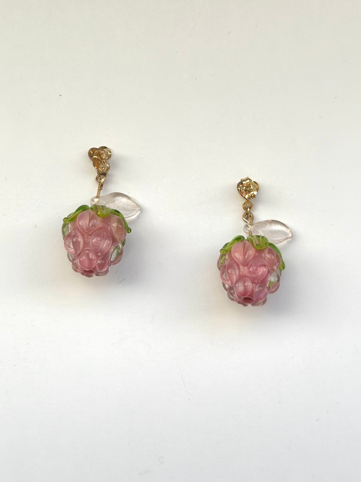 Berry Heart Earrings