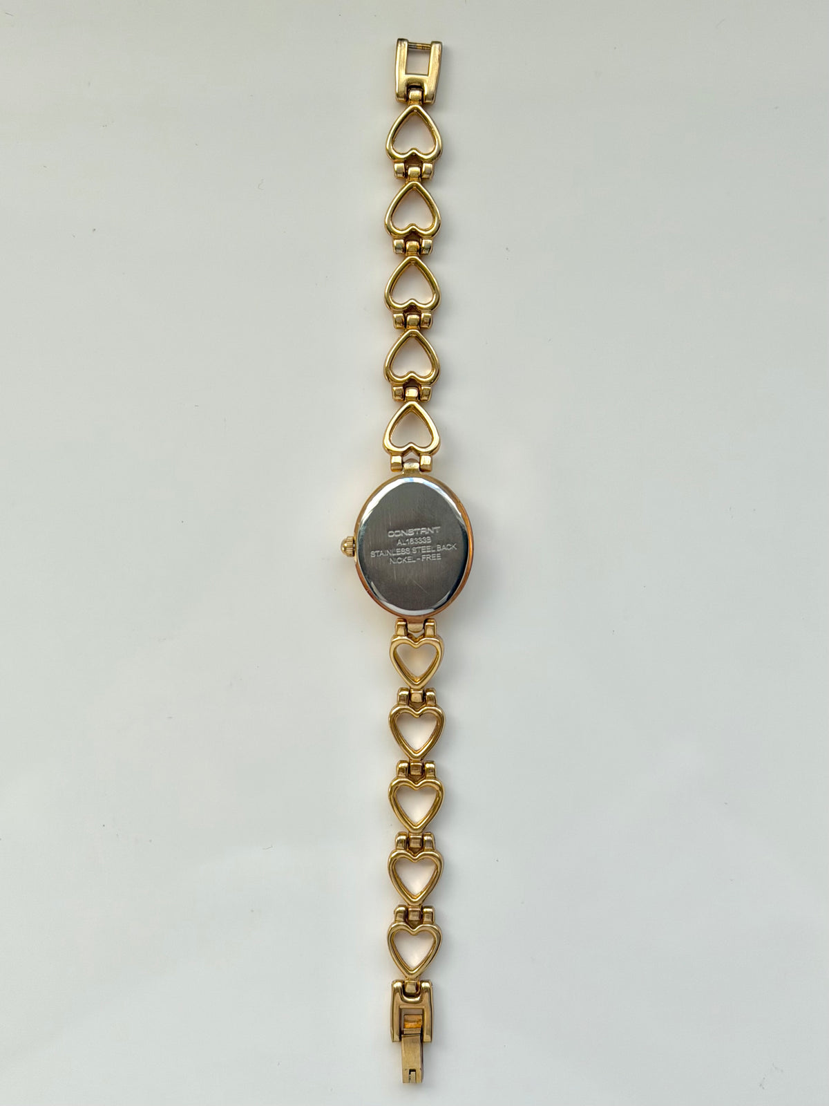 Dainty Hearts Gold Watch