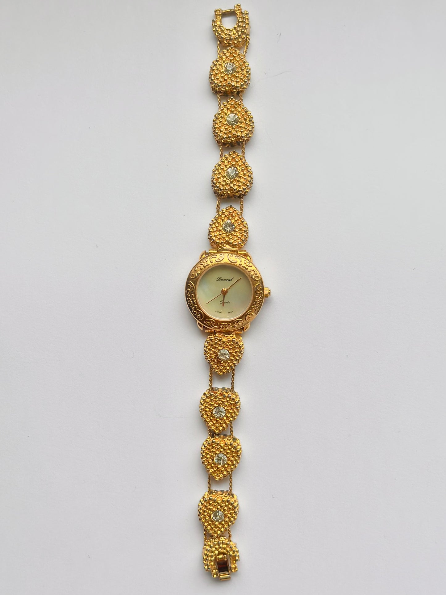 Gold Heart Watch