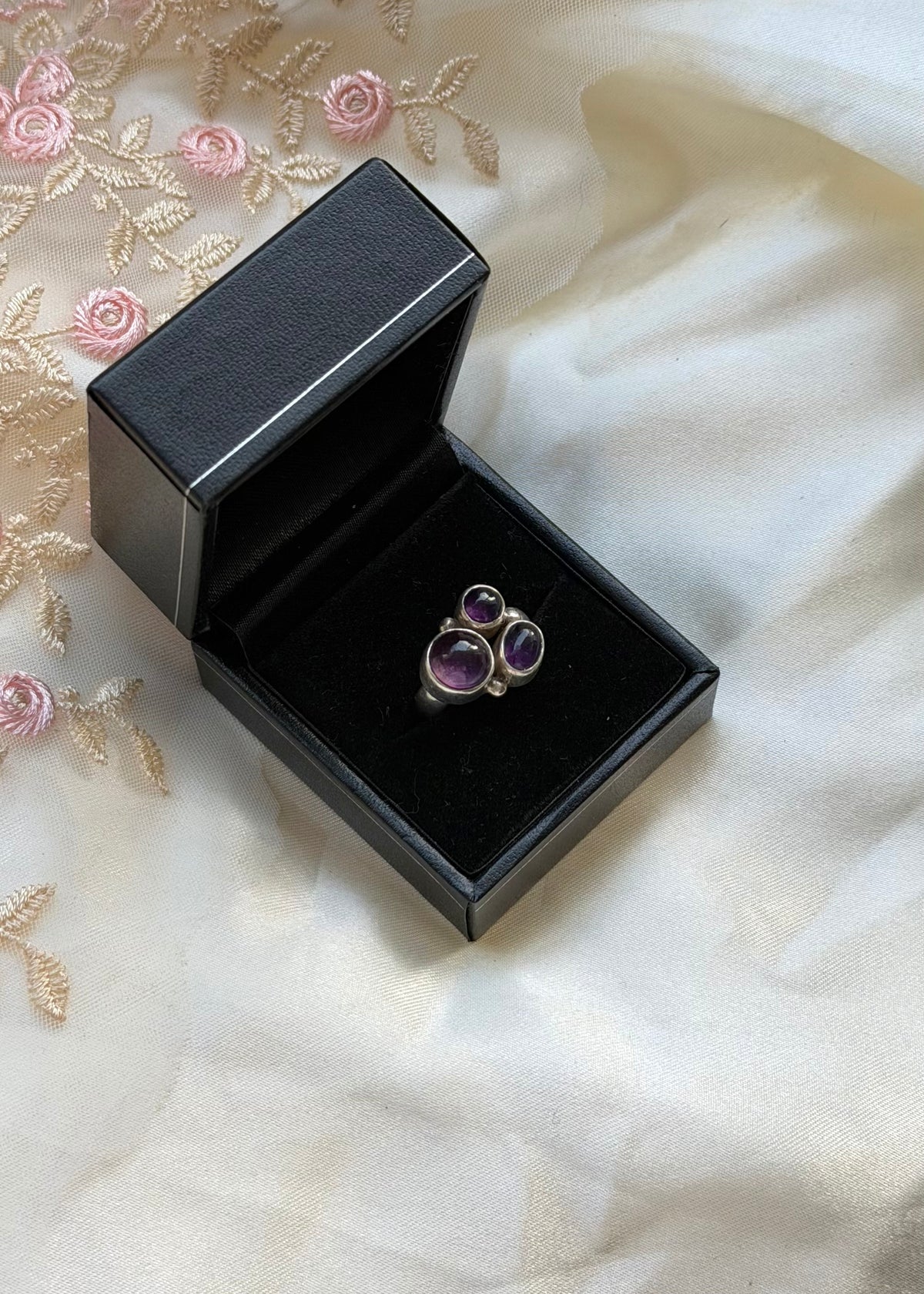 Amethyst Sterling Silver Ring