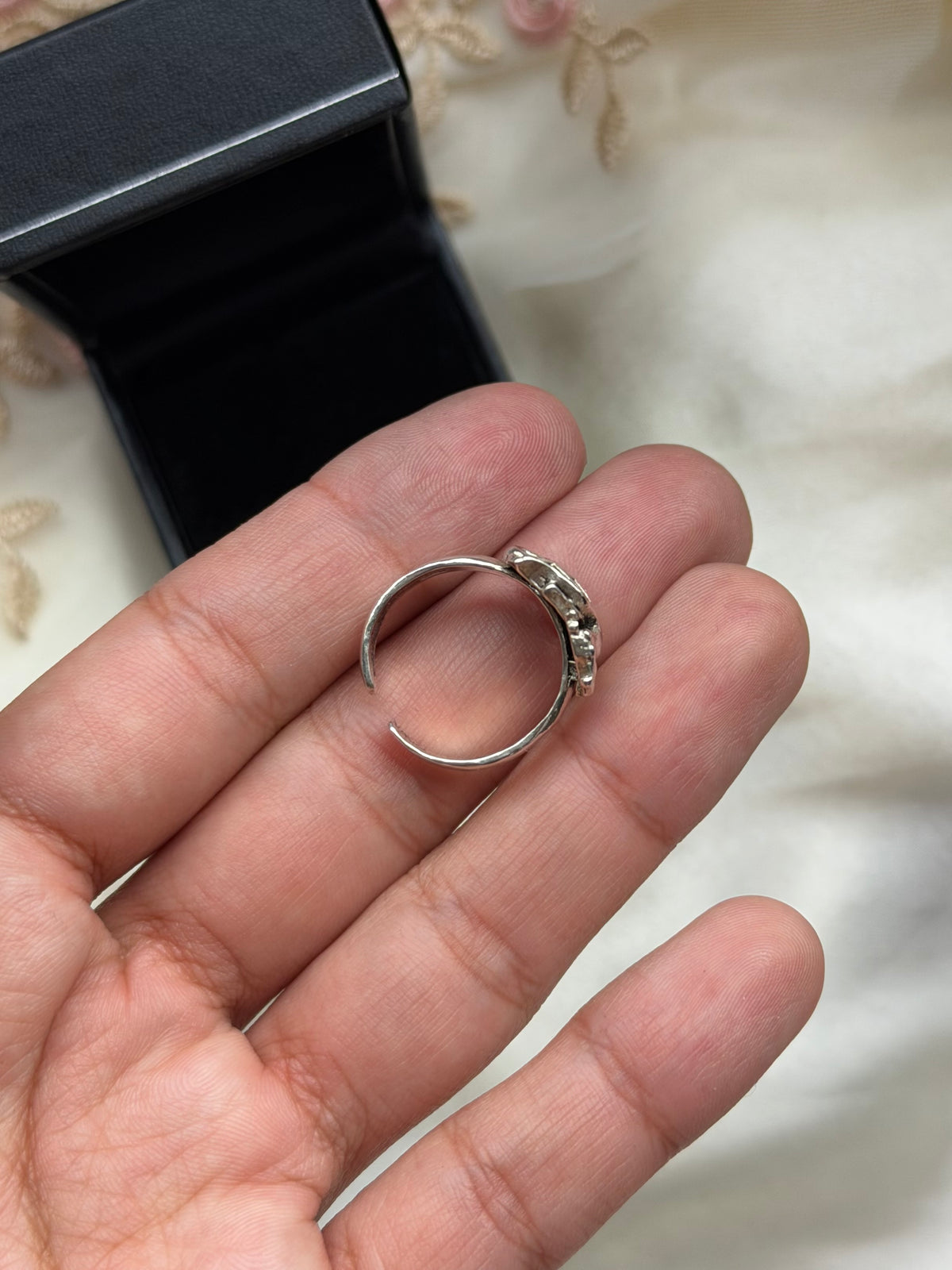 Dragon Adjustable Sterling Silver Ring