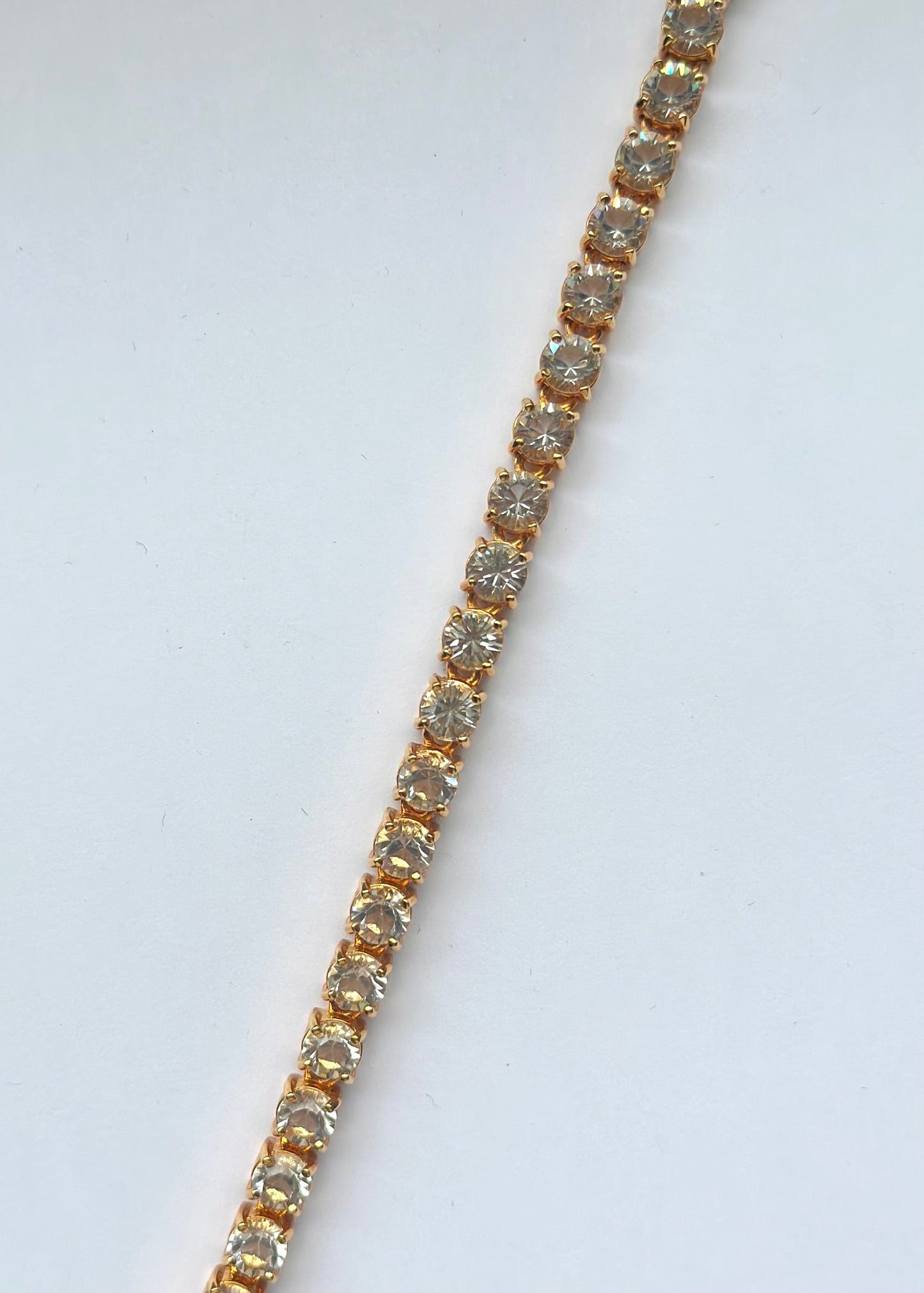 Gold Tennis Bracelet