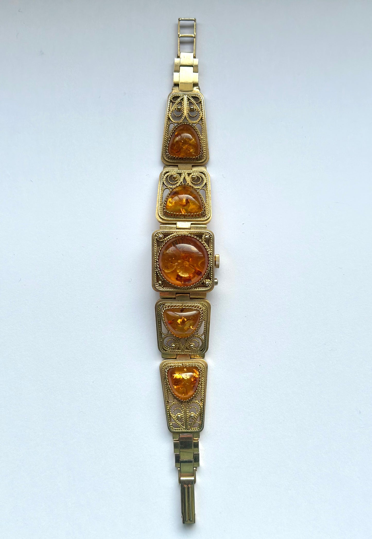 Amber Stone Rare Watch