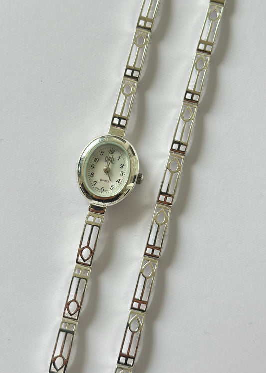Sterling Silver Watch & Bracelet