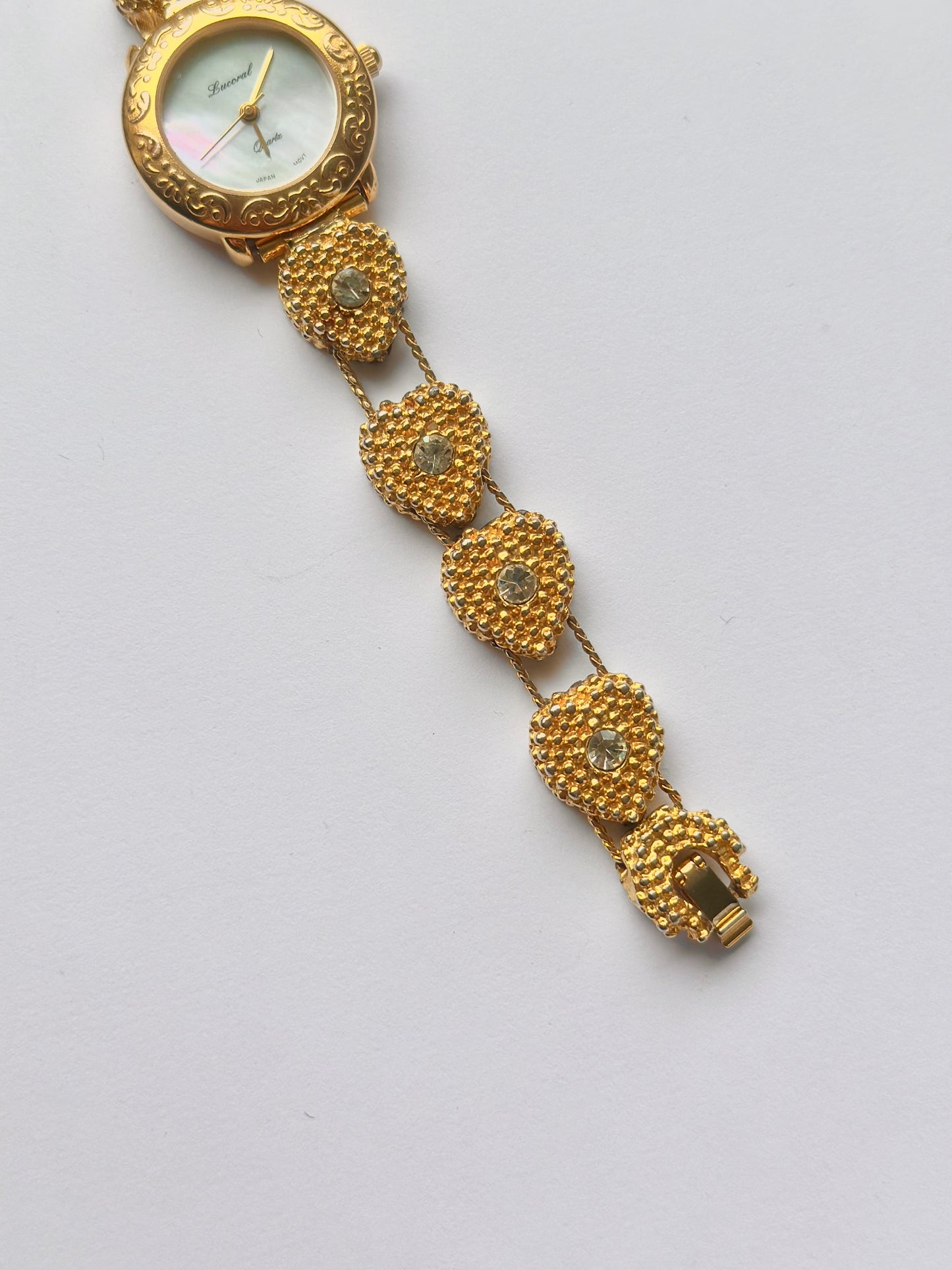 Gold Heart Watch