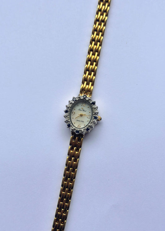 Genuine Ruby Gold Watch