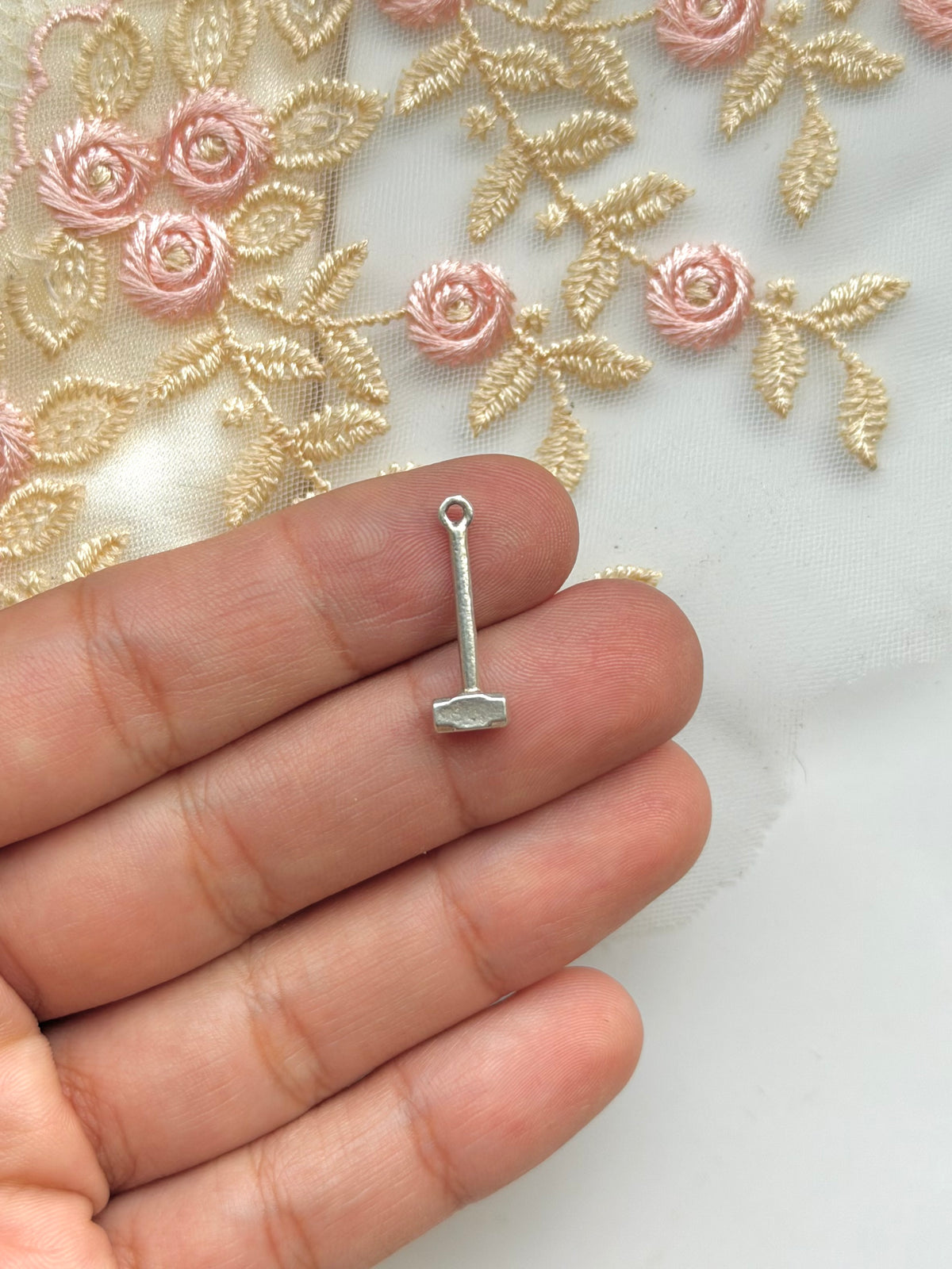 Hammer Silver Charm