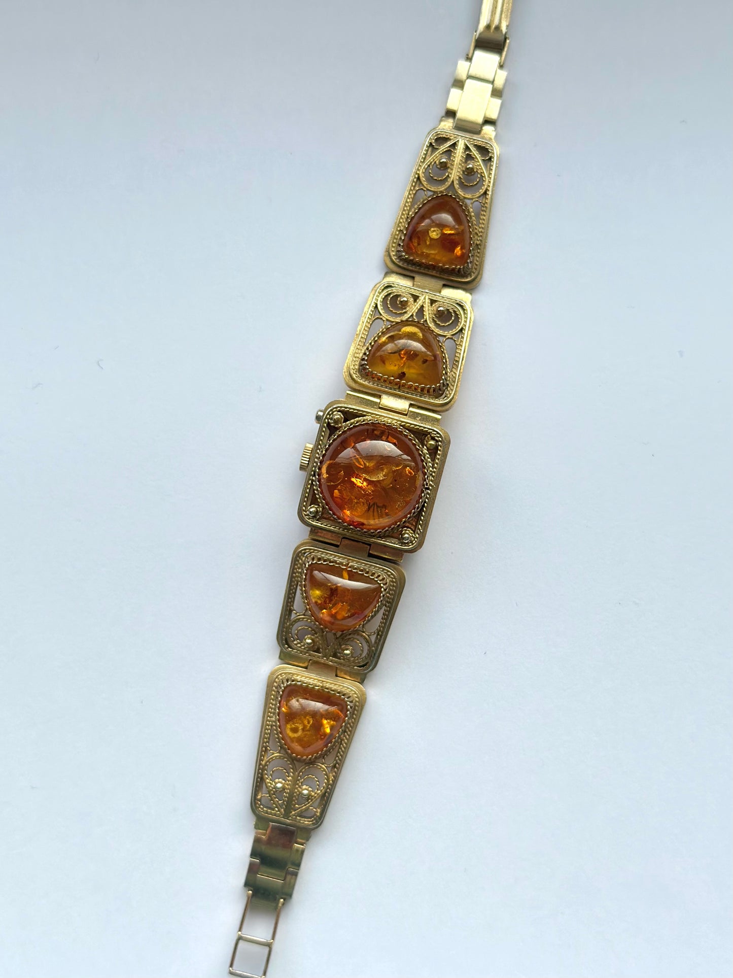 Amber Stone Rare Watch