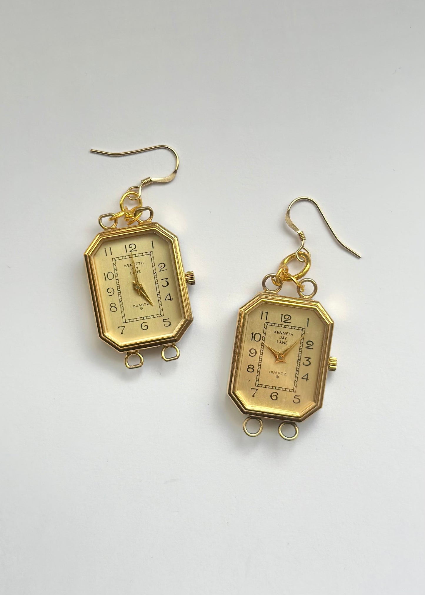 Re-Purposed Watch Earrings