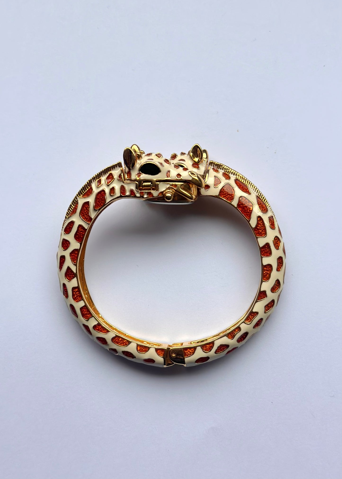 1990s Enamel Giraffe Watch