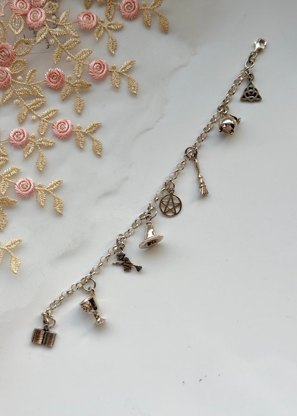 Witchy Charm Sterling Bracelet