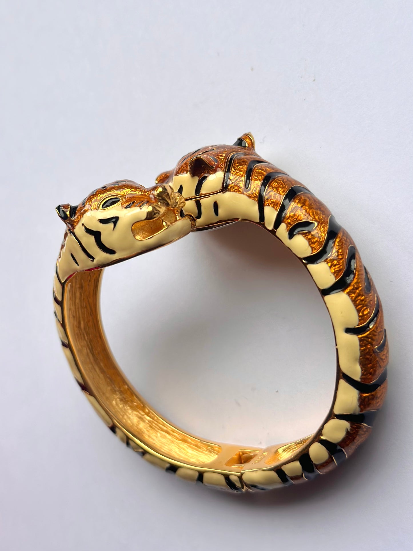 1990s Enamel Tiger Watch