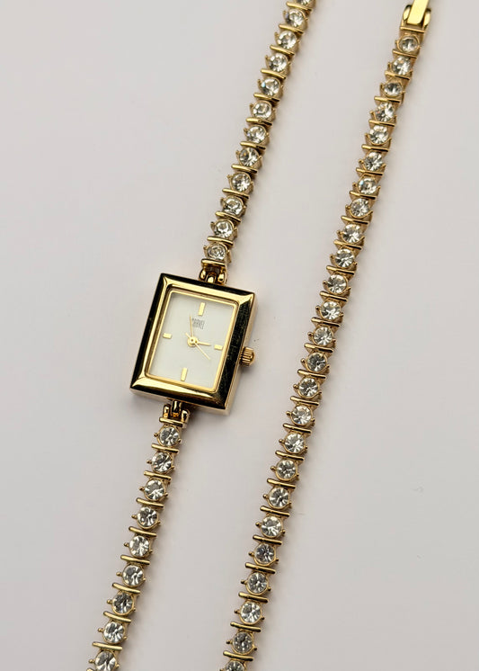 Tennis Bracelet Watch and Bracelet
