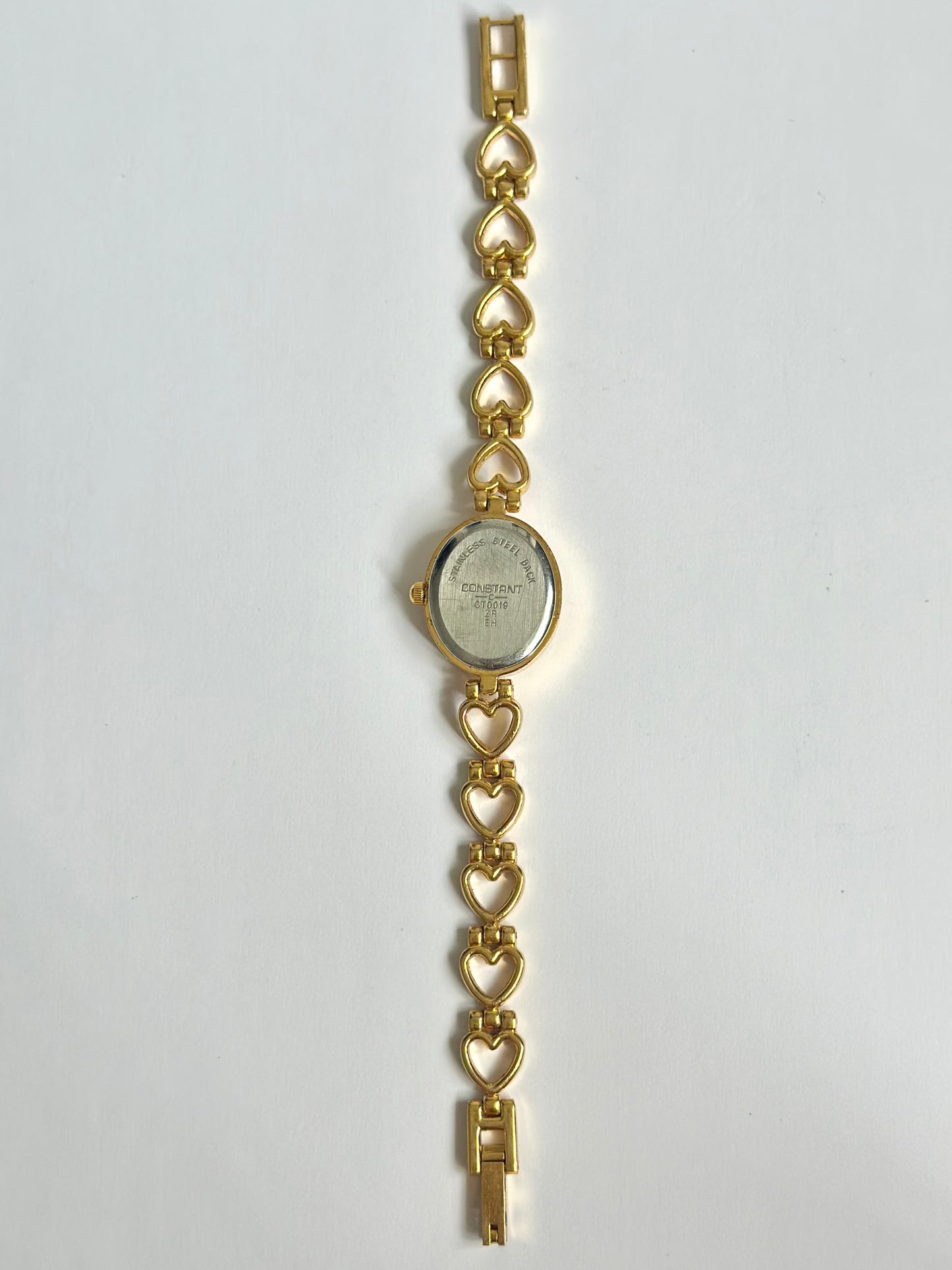 Dainty Hearts Gold Watch