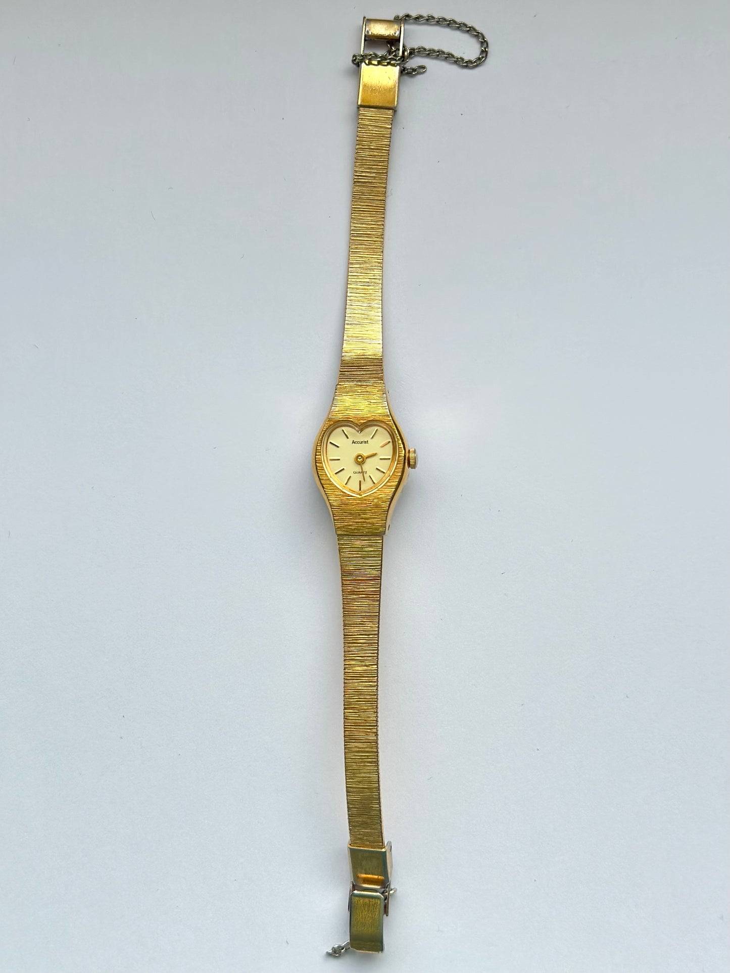 Gold Heart Watch
