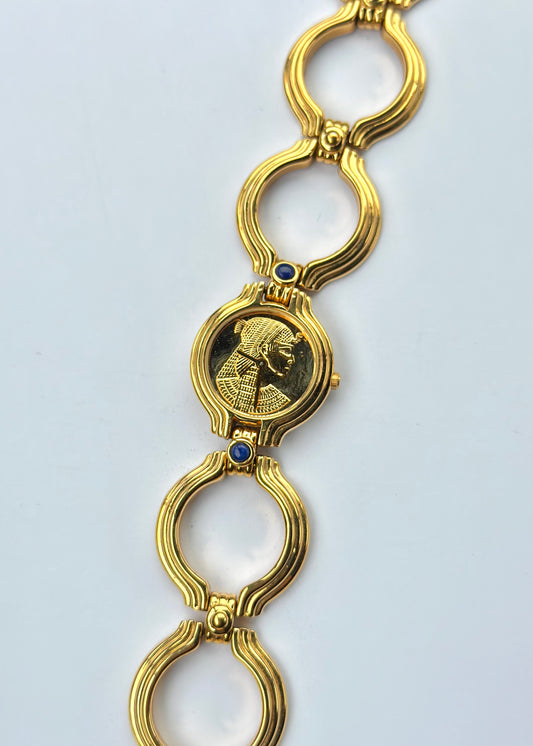 Cleopatra Gold Watch rare