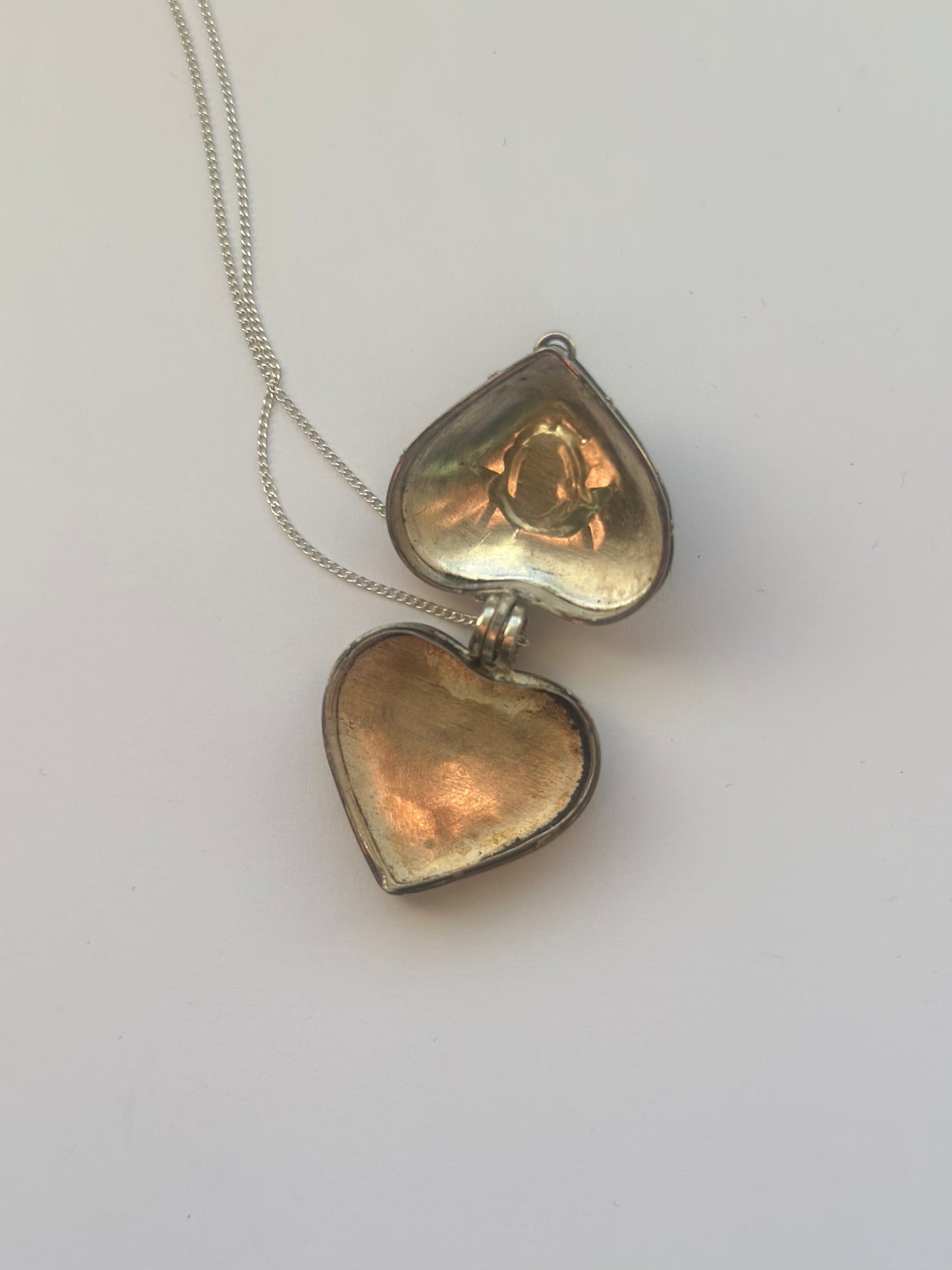Mid-century Sterling Silver Pill Locket