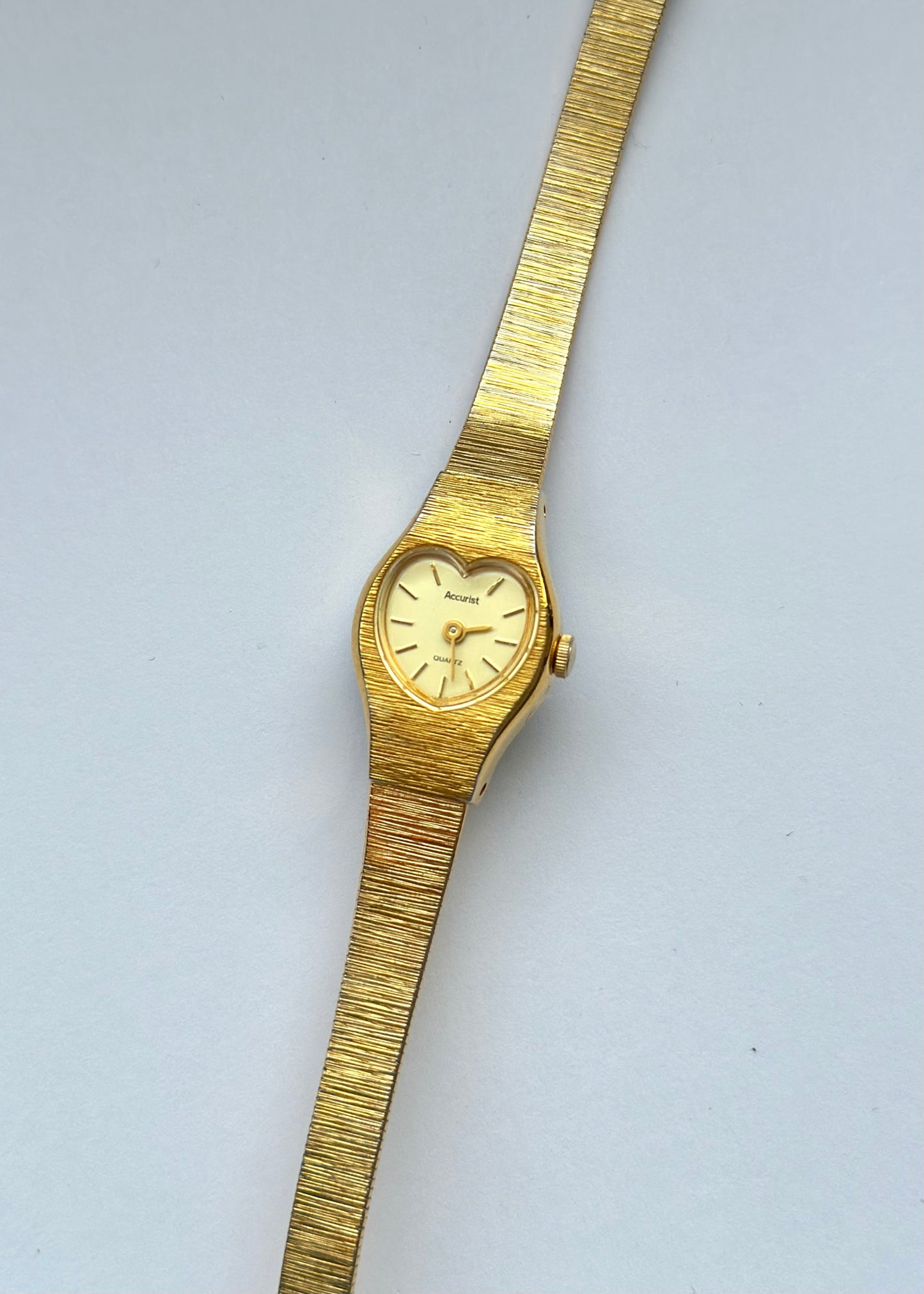 Gold Heart Watch