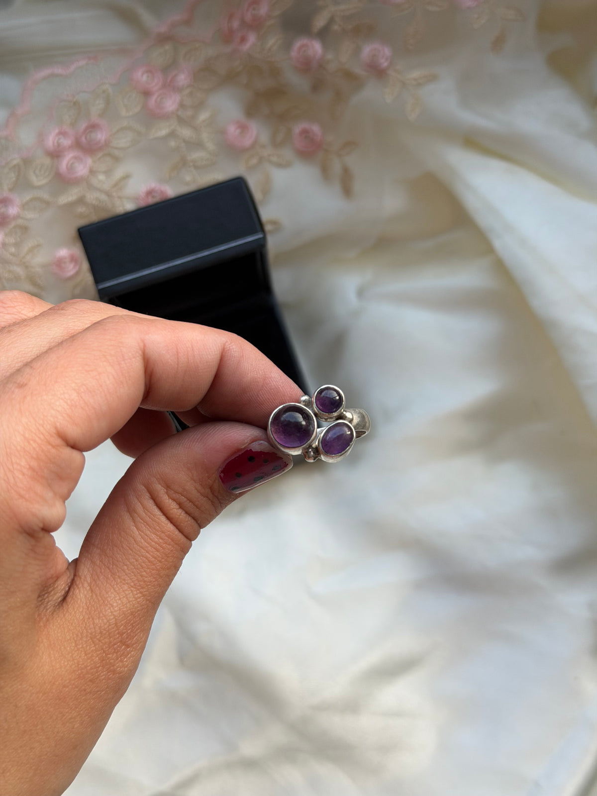 Amethyst Sterling Silver Ring