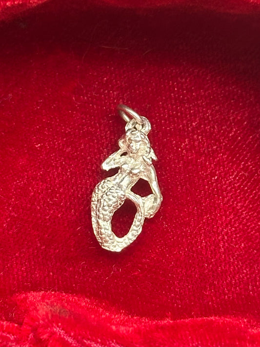 Sterling Silver Mermaid Charm