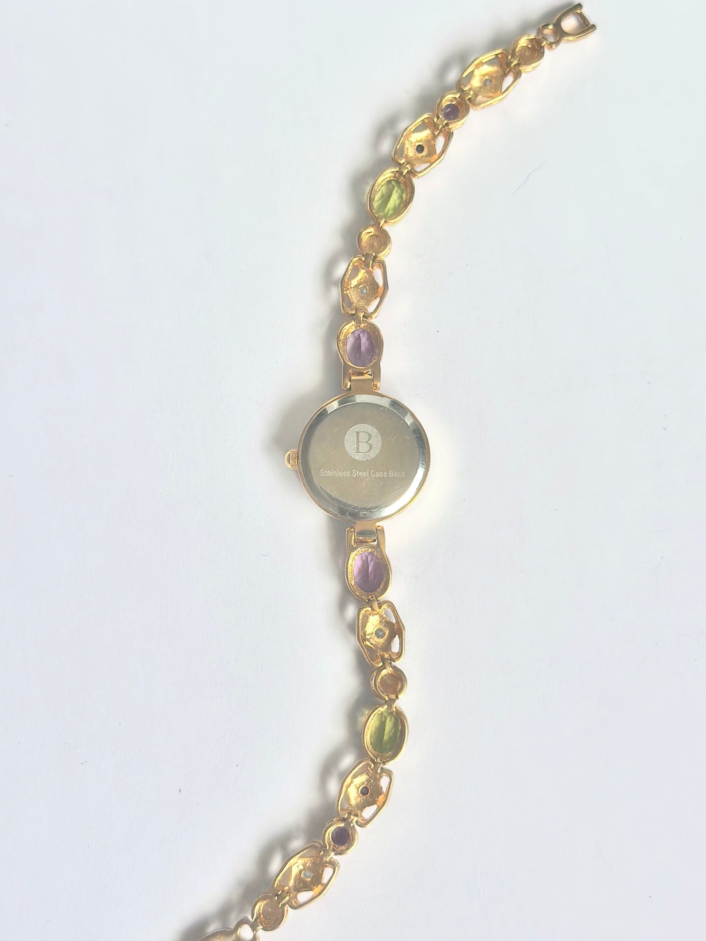 Multi Gem Gold Watch