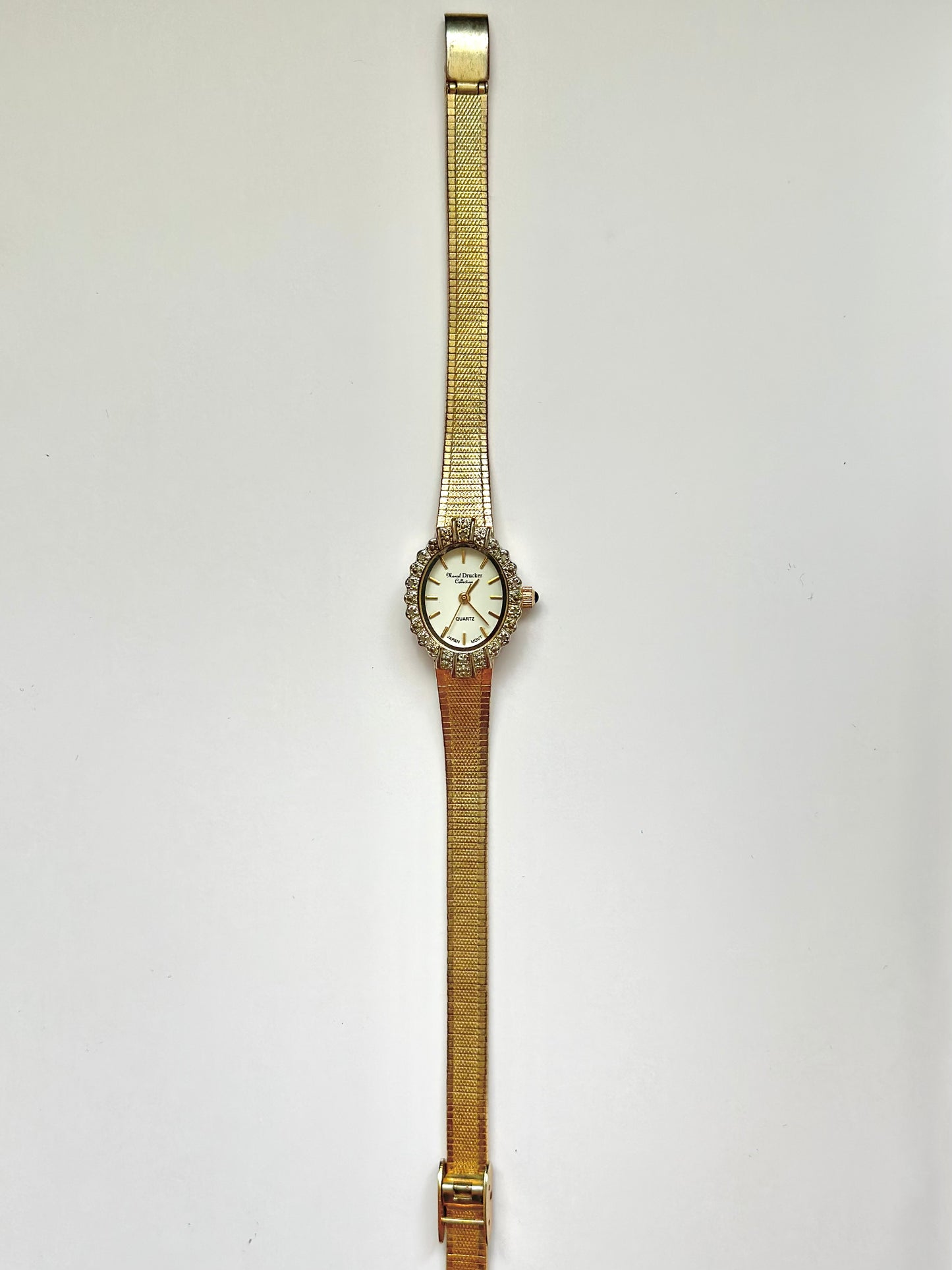 Gold Diamond Bezel Watch