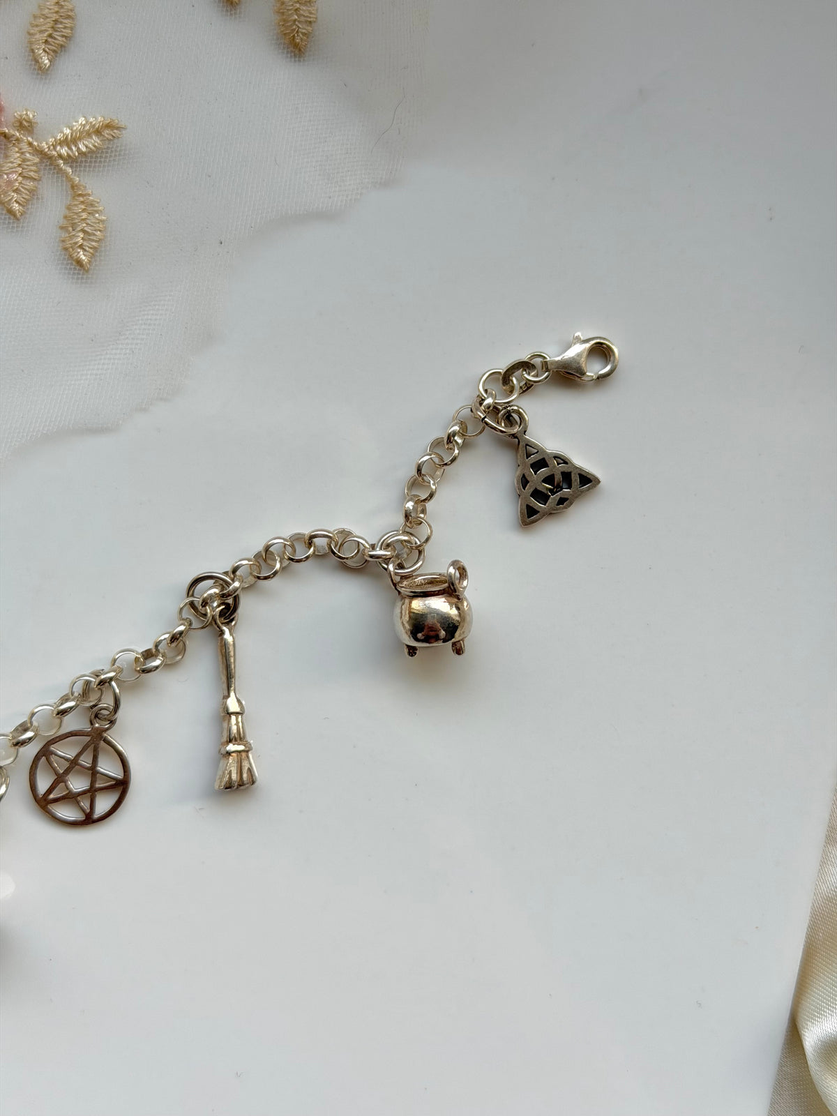 Witchy Charm Sterling Bracelet