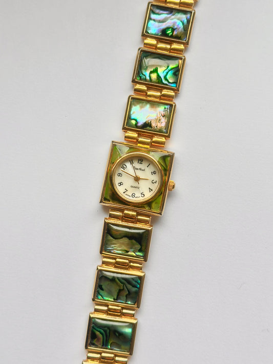 Abalone Gold Watch