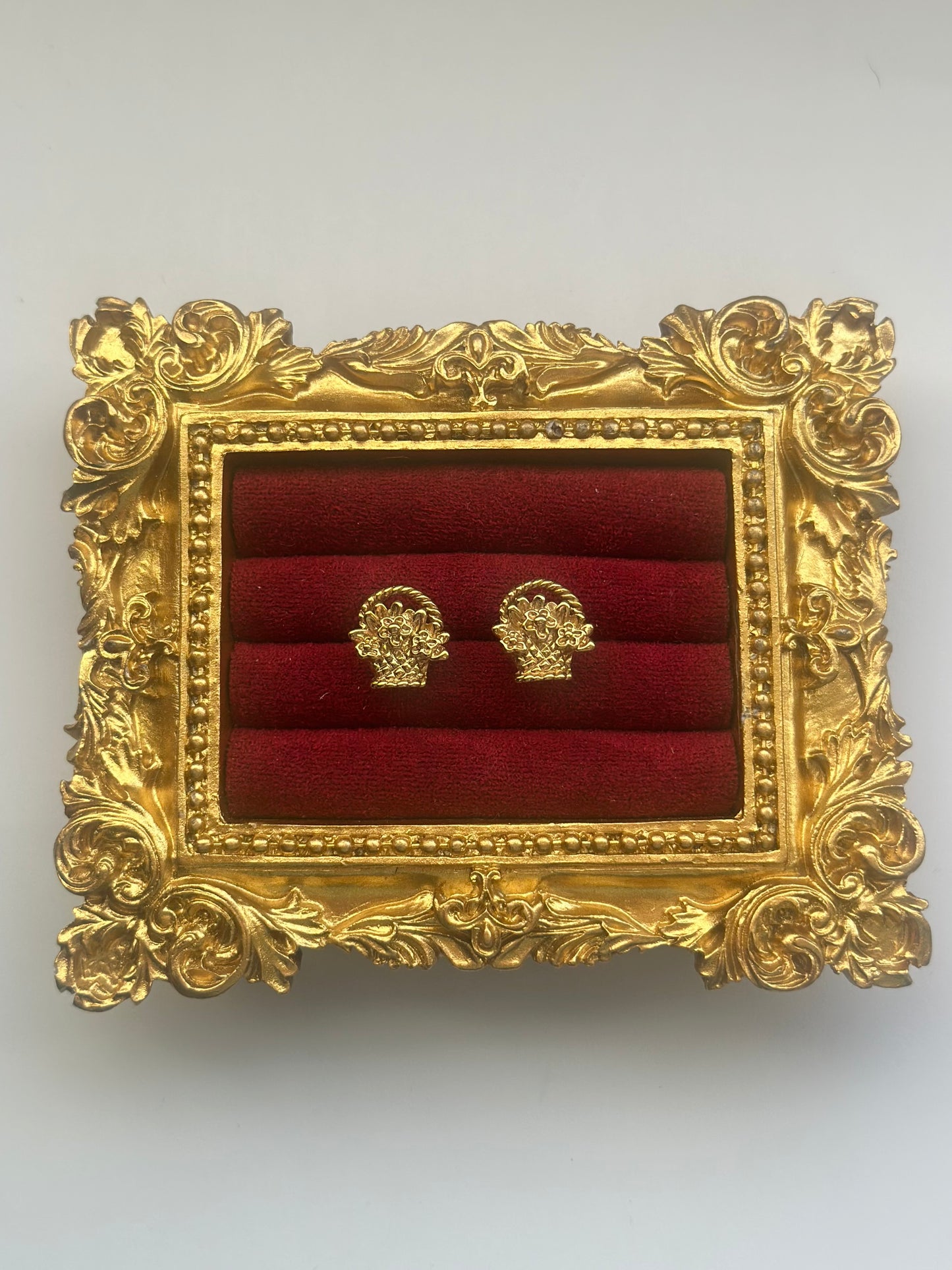 Flower Bouquet Vintage Earrings