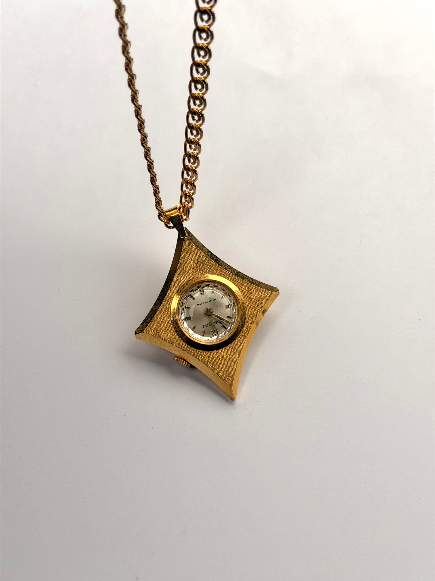 Watch Wind Up Necklace