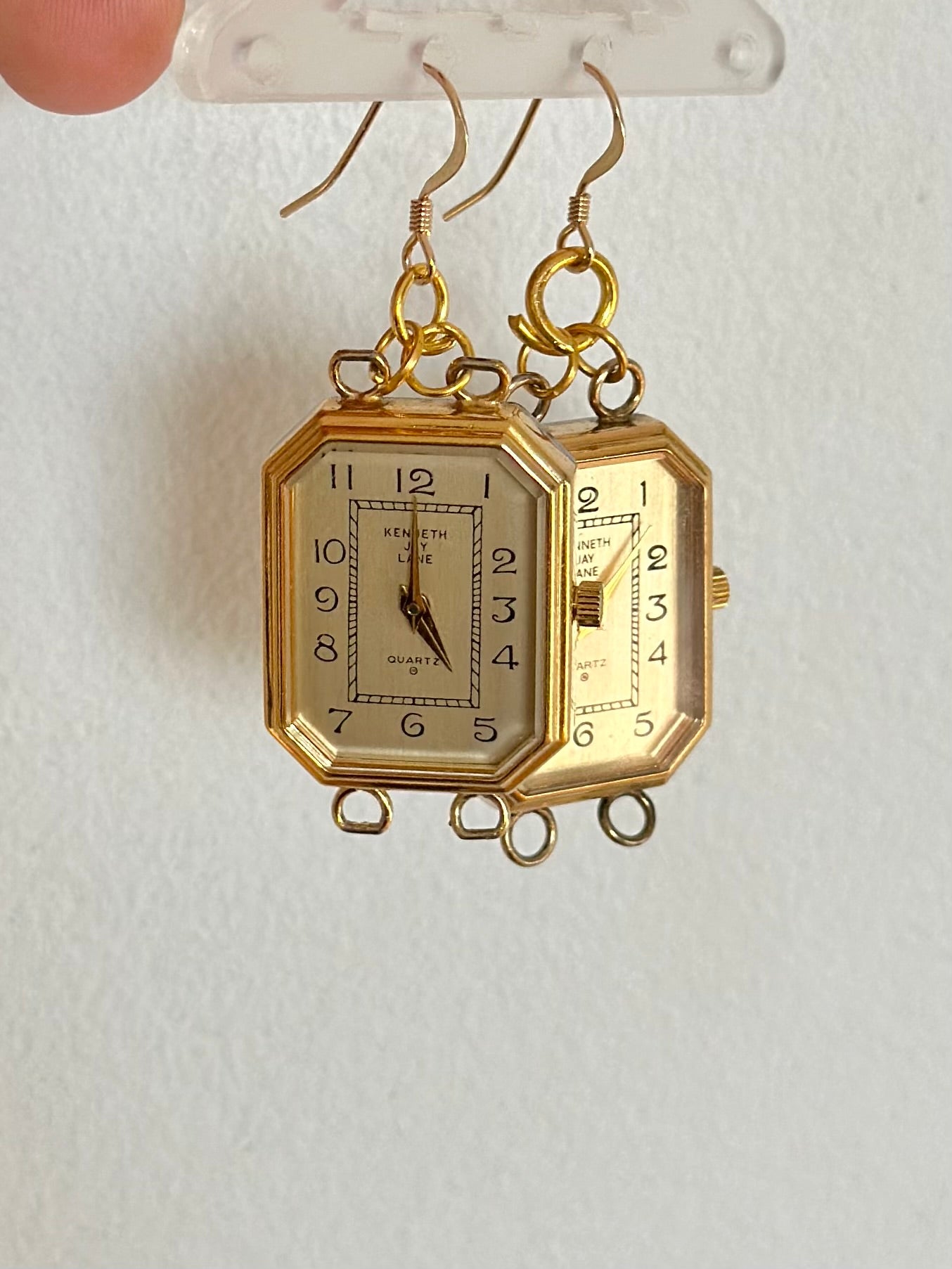 Re-Purposed Watch Earrings