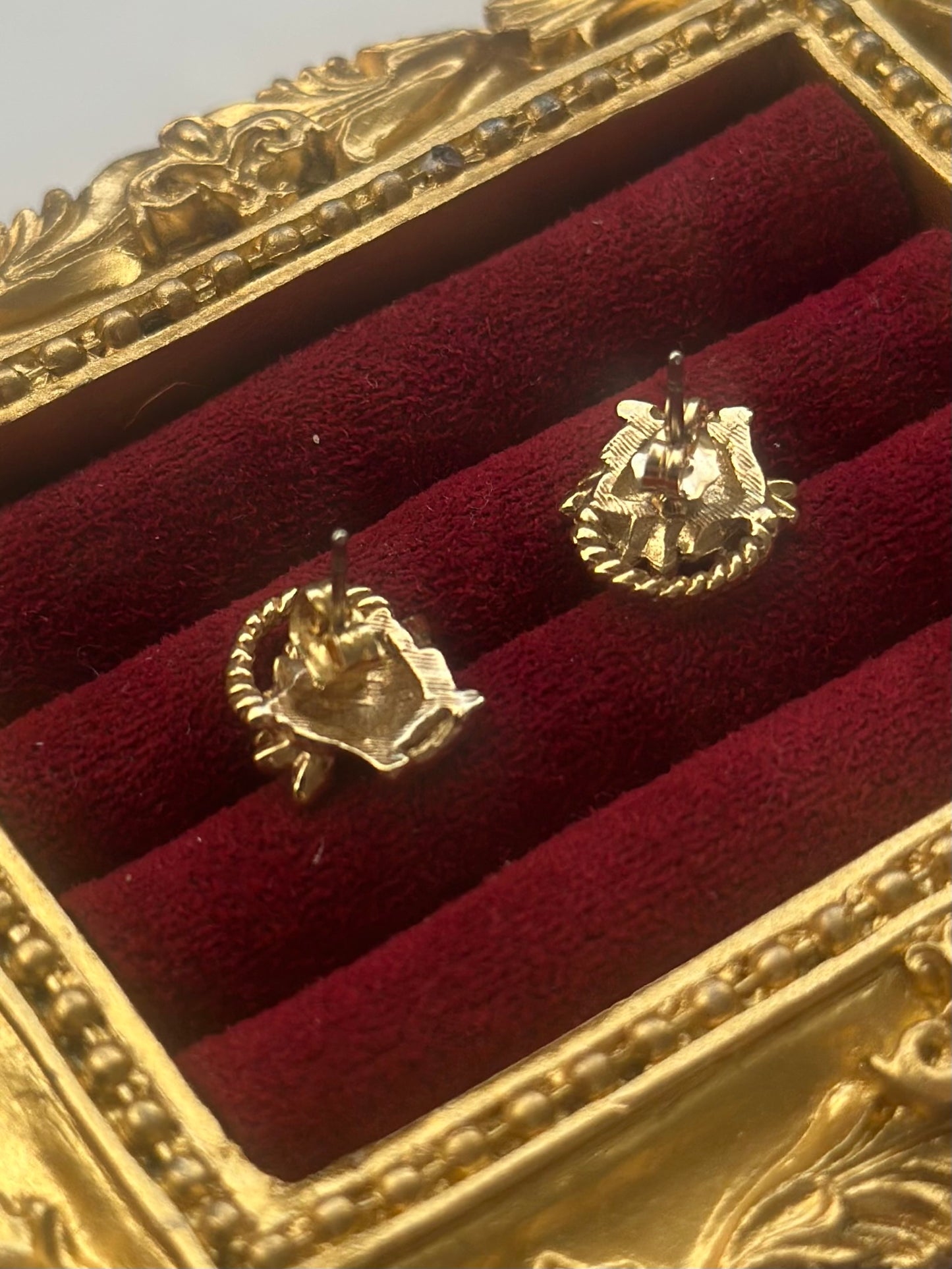 Flower Bouquet Vintage Earrings