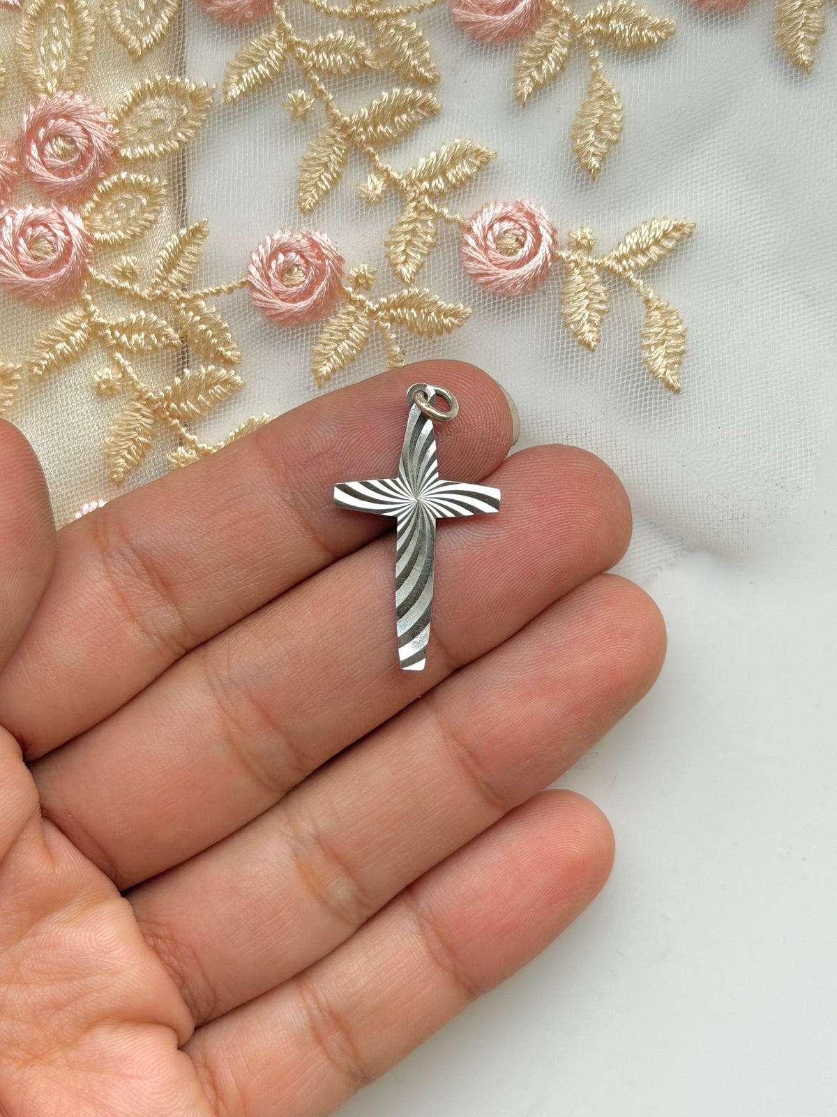 Sterling Cross Pendant
