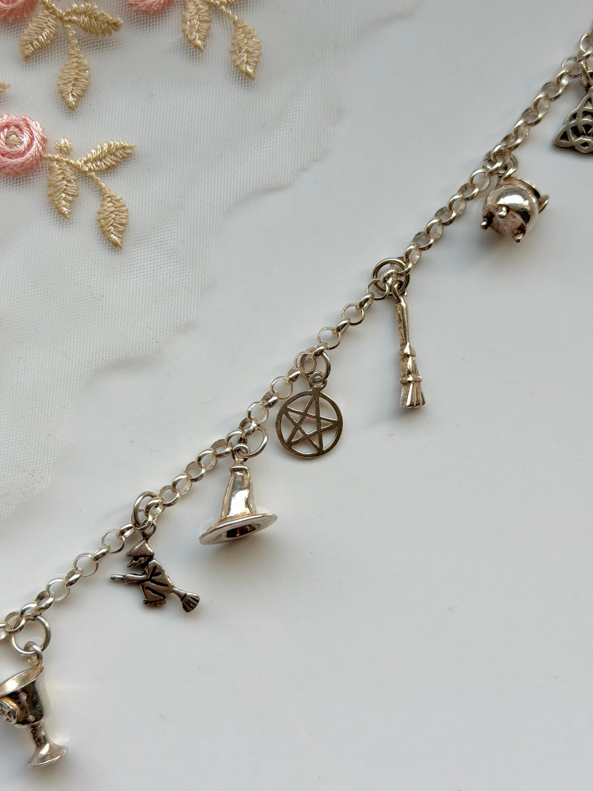 Witchy Charm Sterling Bracelet