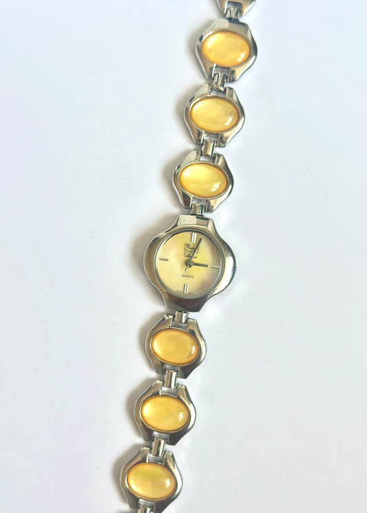 Silver Reversible Watch