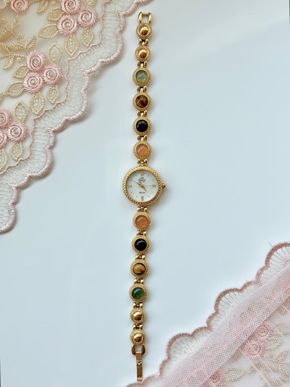 Rare Jules Jurgensen Gold Gem Watch