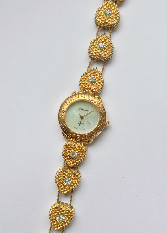 Gold Heart Watch