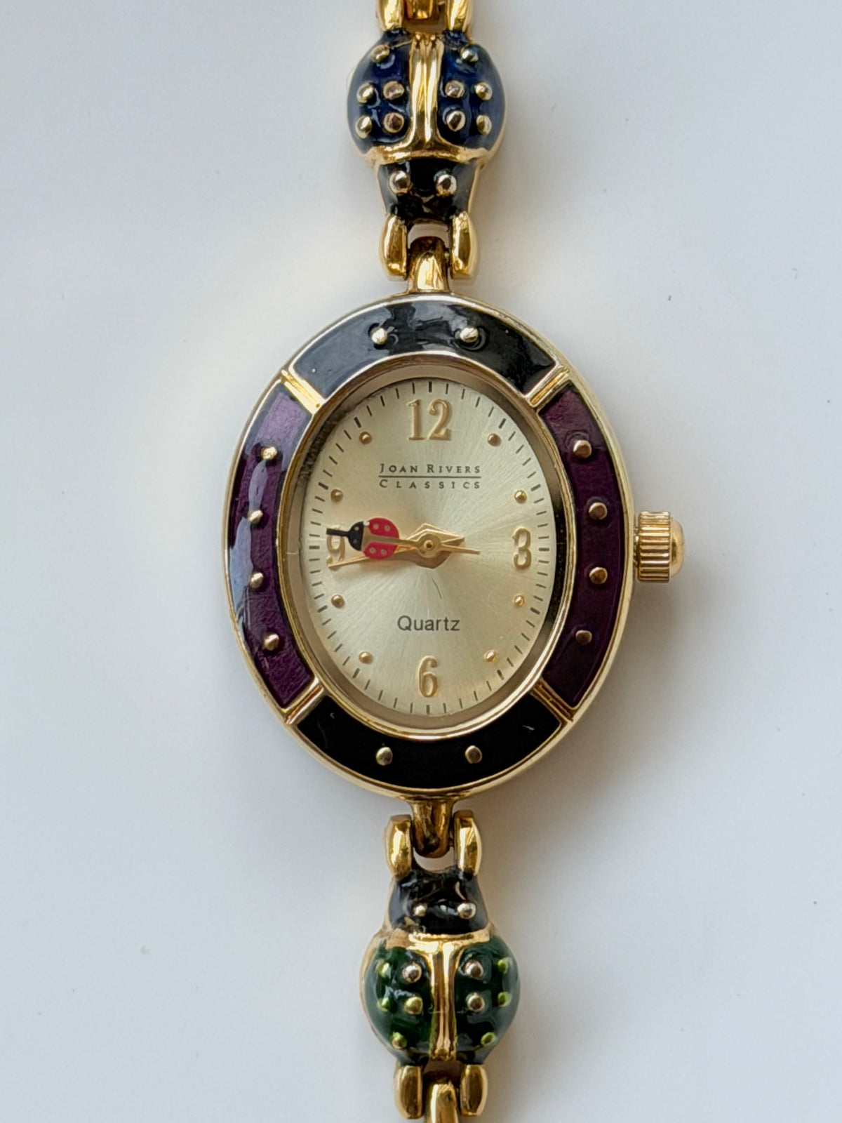 Gold Ladybug Watch