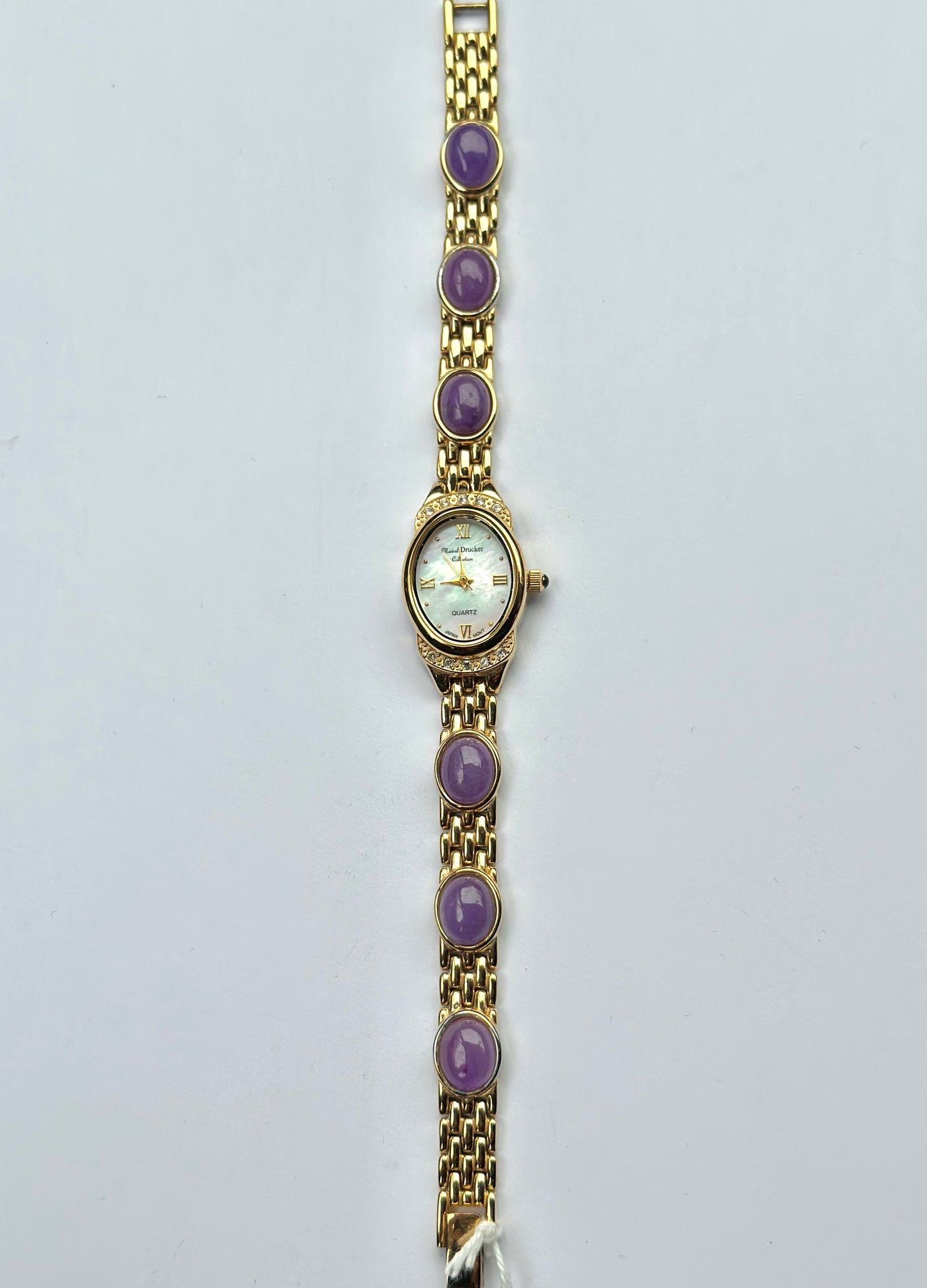 Amethyst Gold Watch