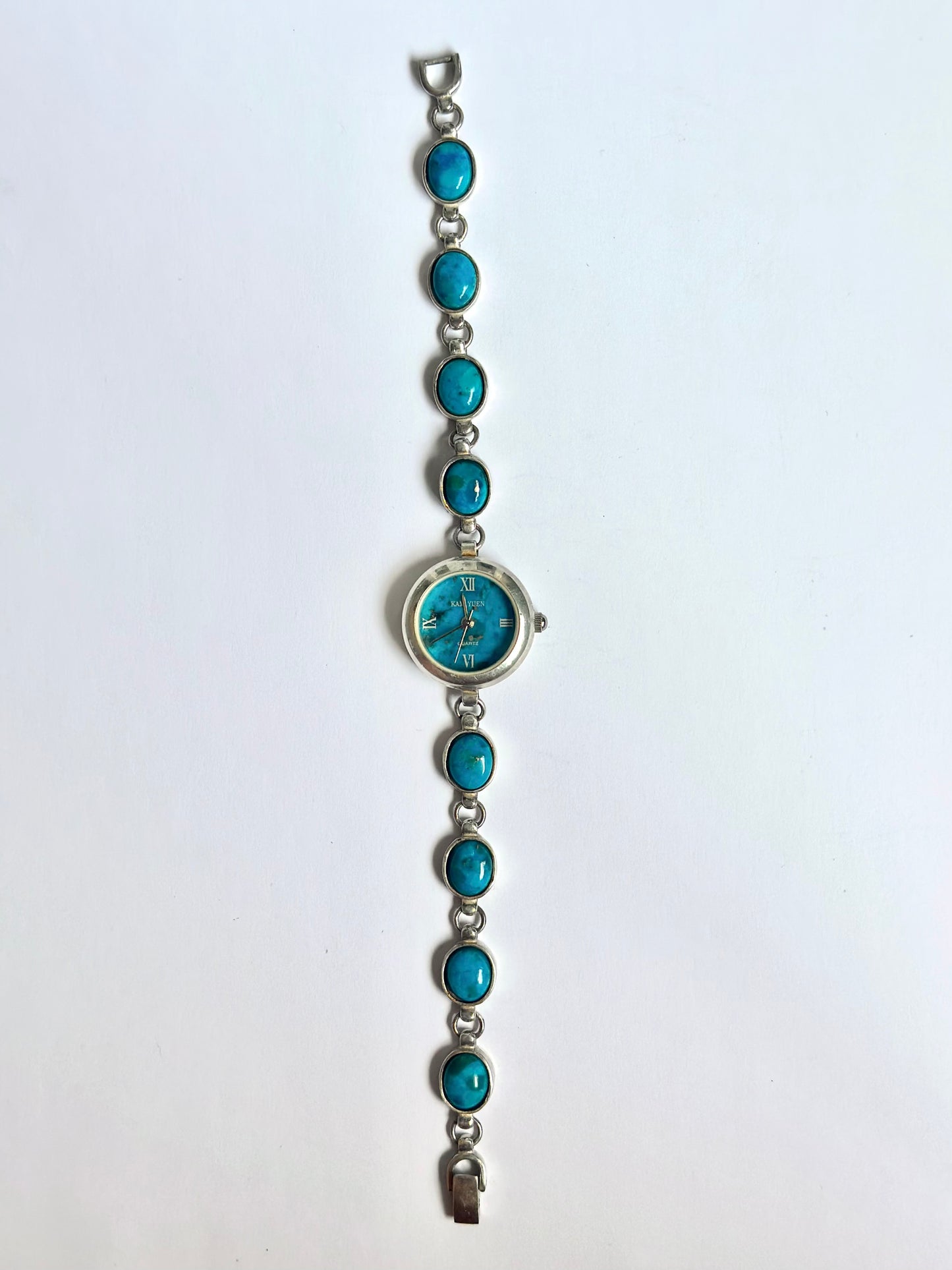 Sterling Silver Turquoise Watch