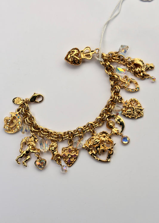 Rare Charm Bracelet Gold