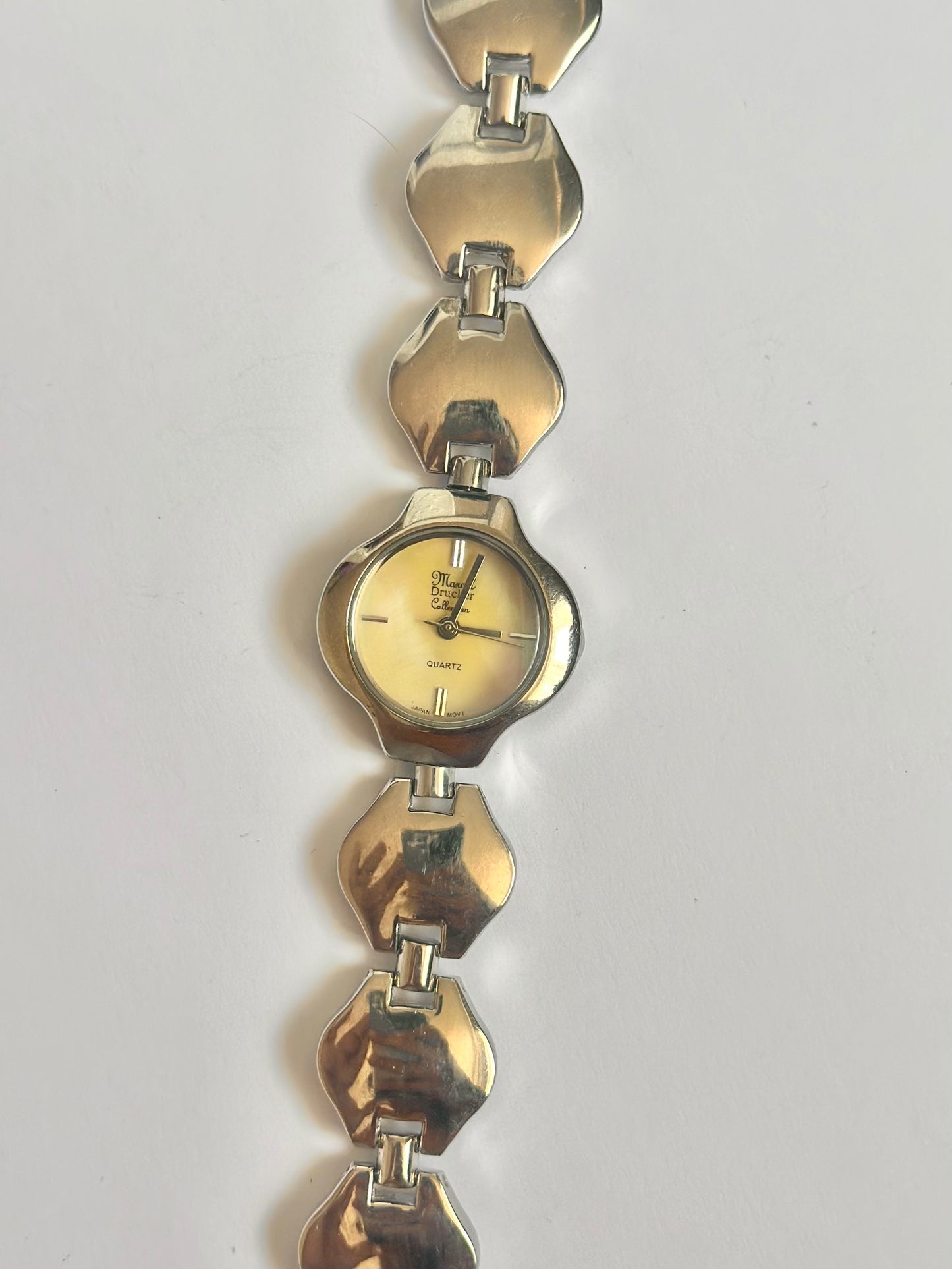 Silver Reversible Watch