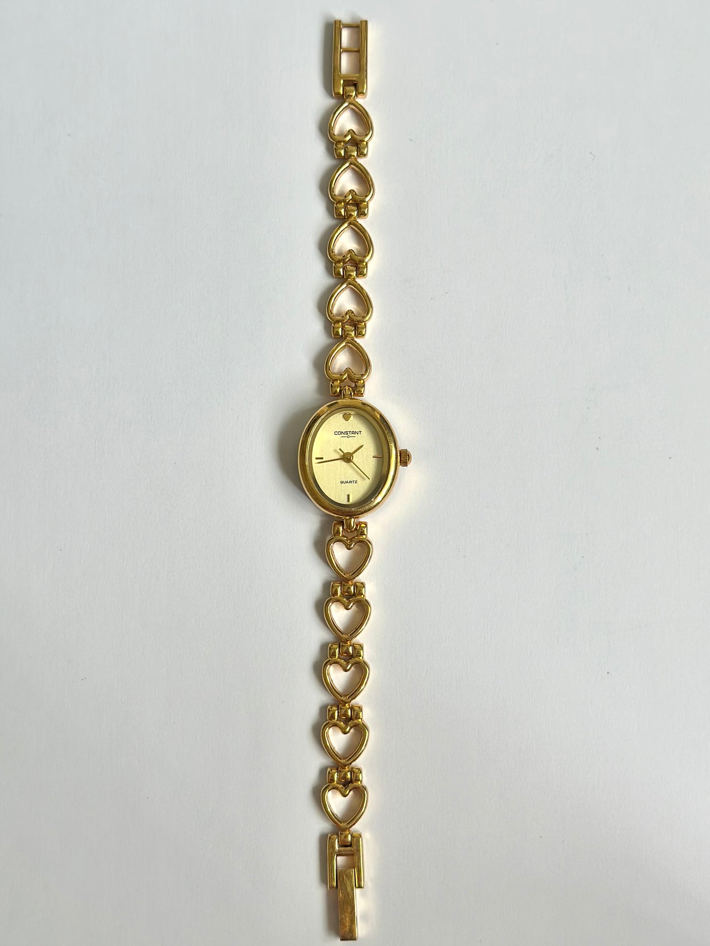 Dainty Hearts Gold Watch