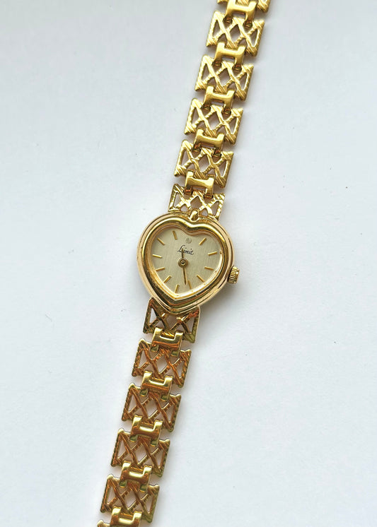 Heart Gold Watch with box