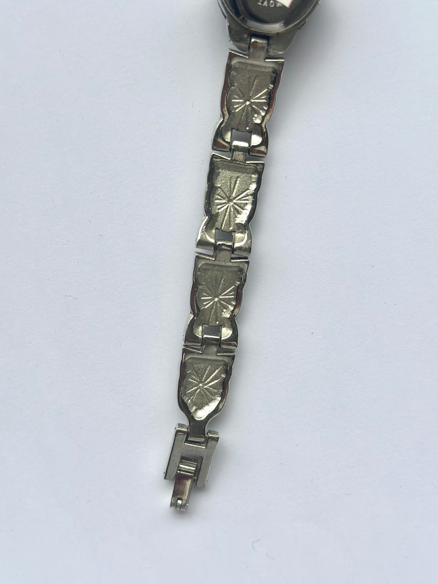 Silver Cameo Hidden Watch