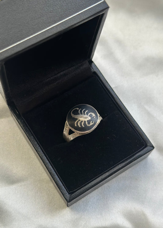 Sterling Silver Scorpion Ring