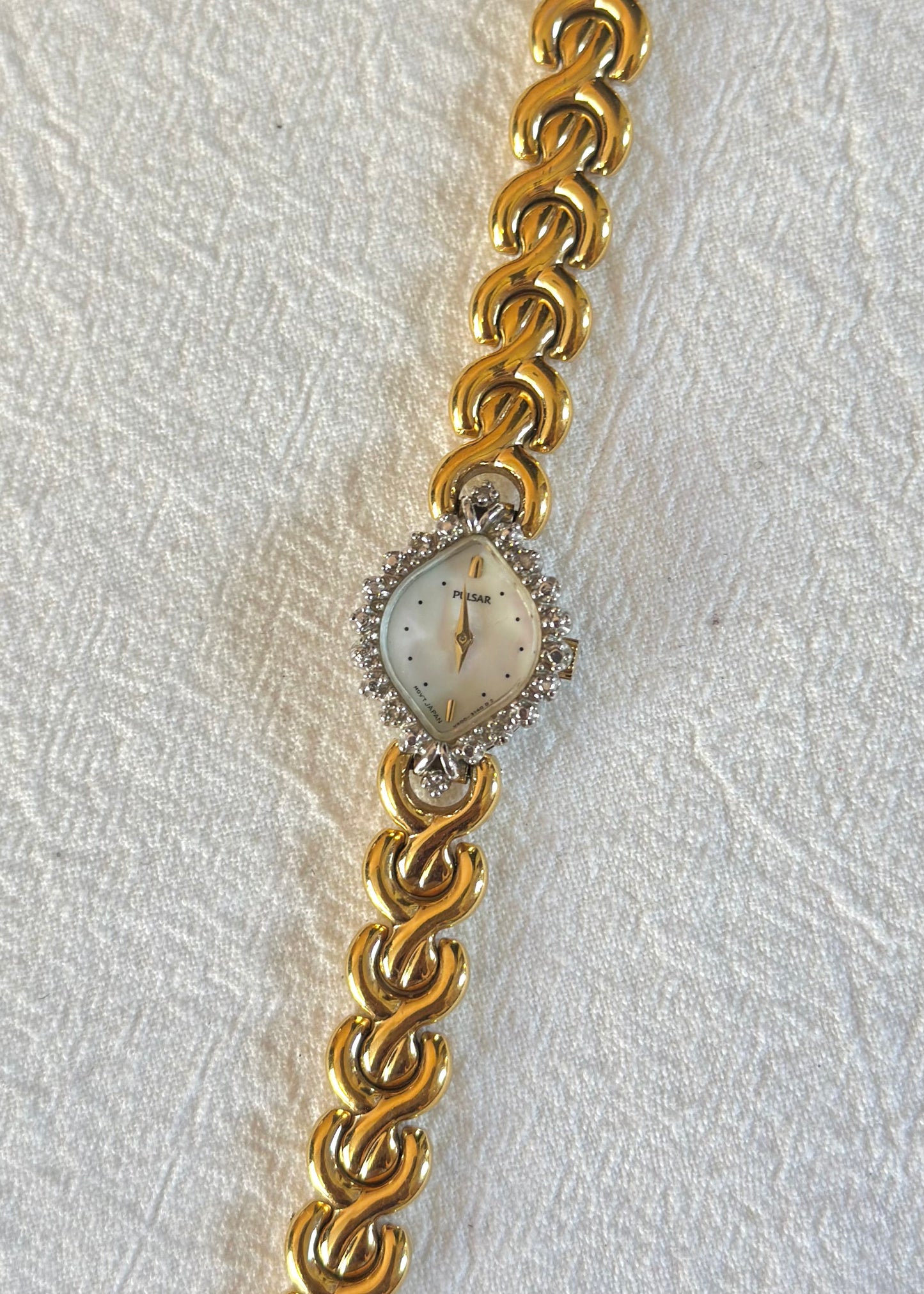 Diamond Gold Watch