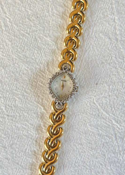 Diamond Gold Watch